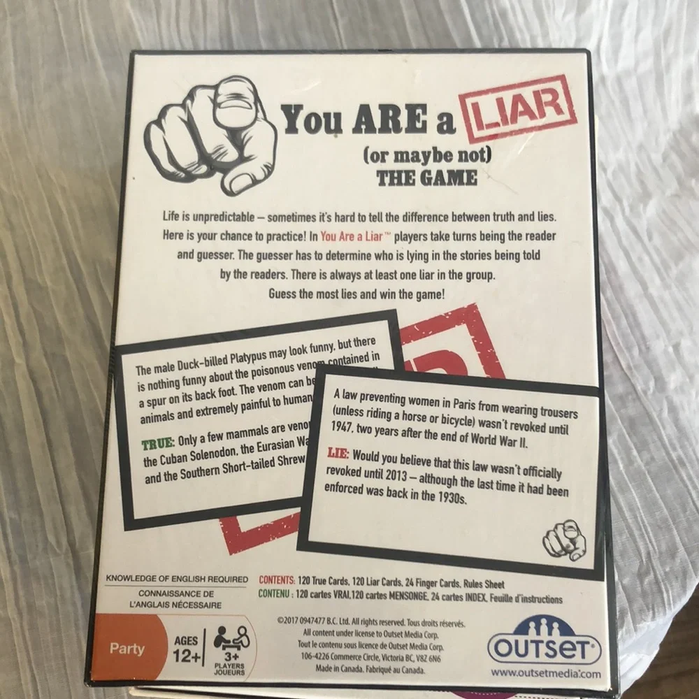 Lot of 3 party games-SMART ASS, You are a Liar , Icons-Woman who play to win